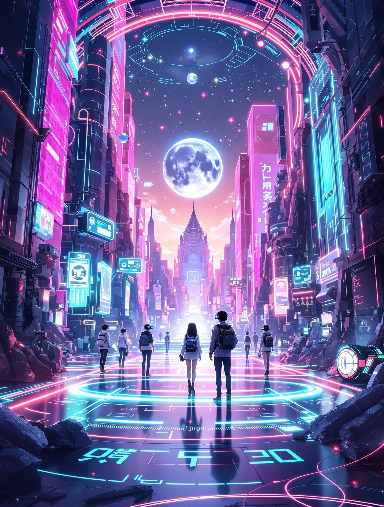 亲亲漫画网热播番剧《虚拟幻界Online》封面 - 科幻 / 游戏,评分9.1